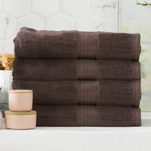 Marisse Bamboo & Cotton Bathroom Towels (Set of 4)